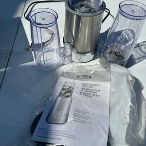 Bella Rocket Blender Set with Cups